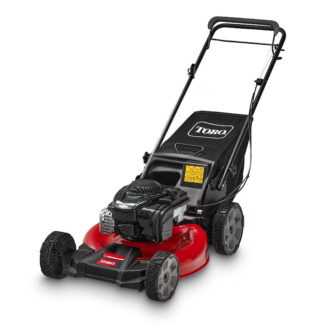 gas powered lawn mower